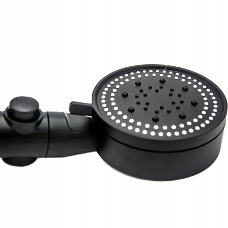 SŁUCHAWKA PRYSZNICOWA OSZCZĘDNA Z 5 FUNKCJAMI loft Kształt okrągły