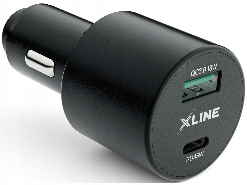 Ładowarka samochodowa Golden Line 18W 45W Czarny