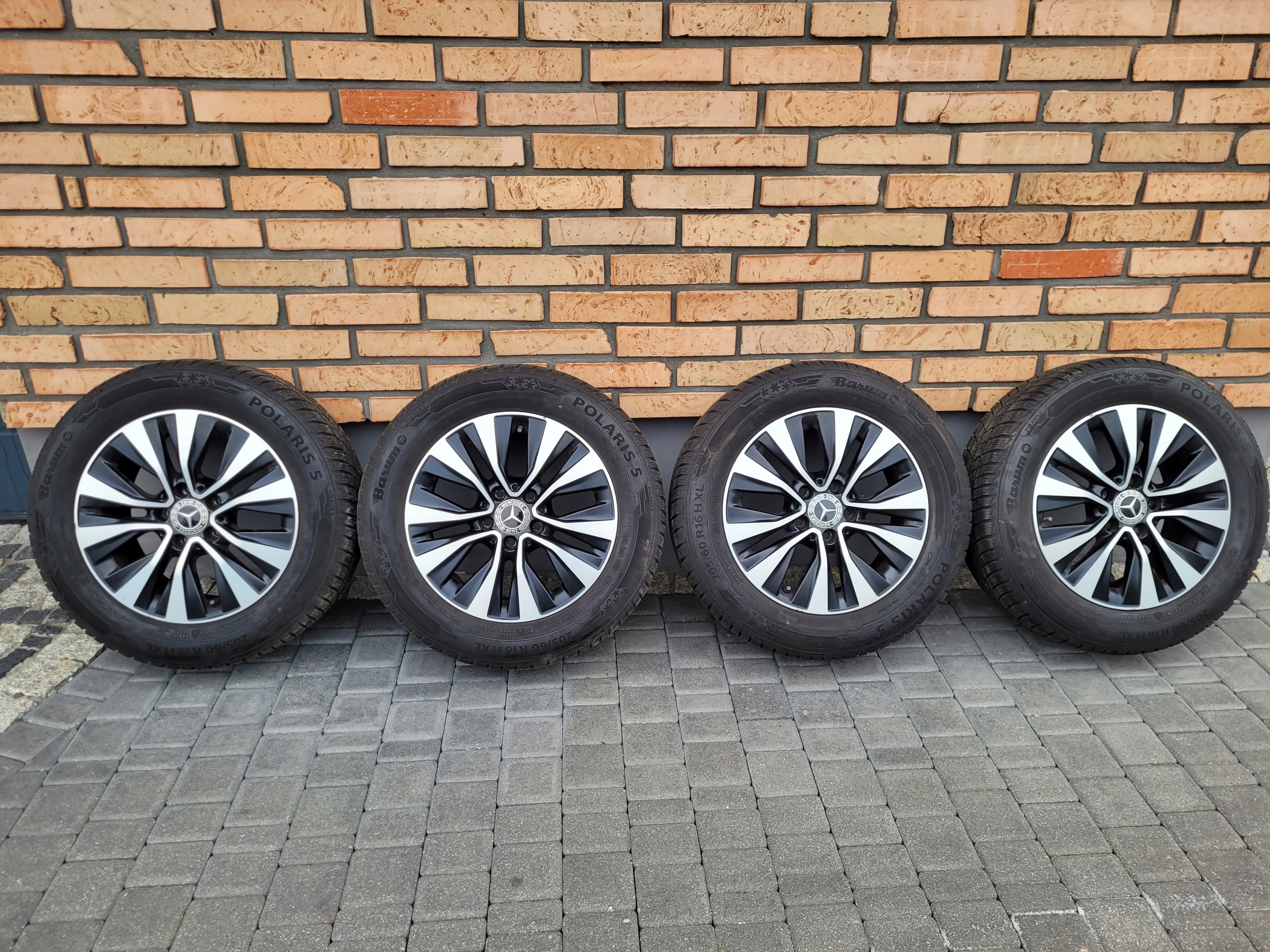 A-КЛАС W177 КЛА КОМПЛЕКТ ДИСКІВ СІДЛО R16 ЗИМА 7,5mm