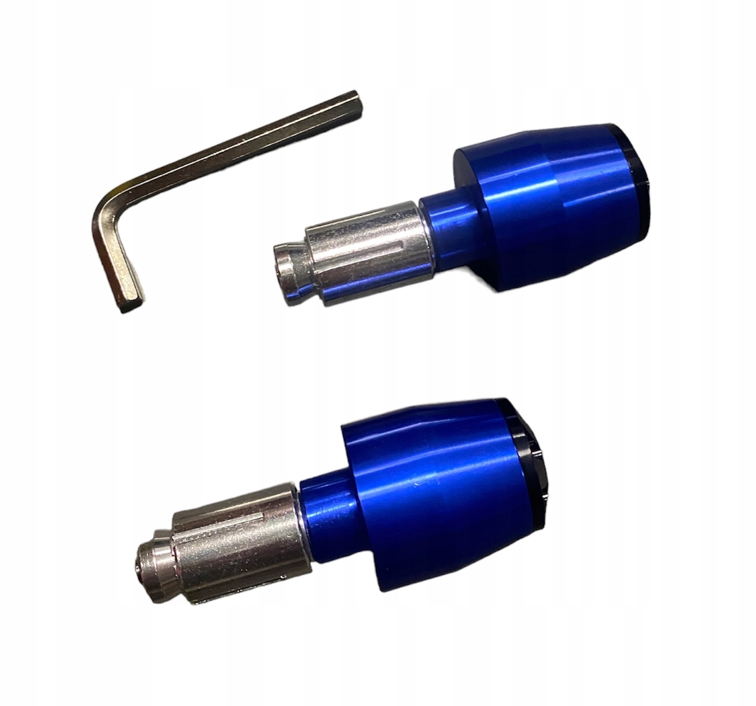 

Końcówki Ciężarki Kierownicy niebieskie 13mm uniw.