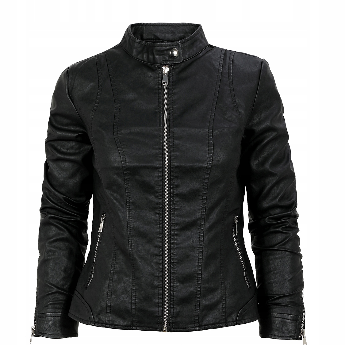 KURTKA DAMSKA RAMONESKA EKO SKÓRA eko skórzana S