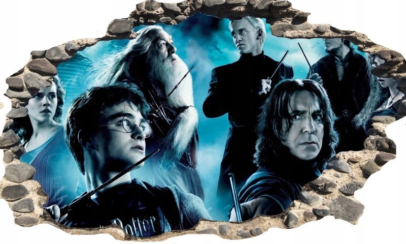 

Naklejka na ścianę Harry Potter dziura w ścianie