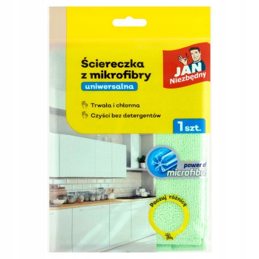 Levně 4x Jan Nezbytný Univerzální utěrka z mikrovlákna