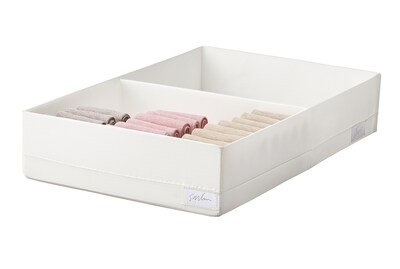 

Ikea Stuk Pudełko Z Przegrodami 34x51x10 Biały