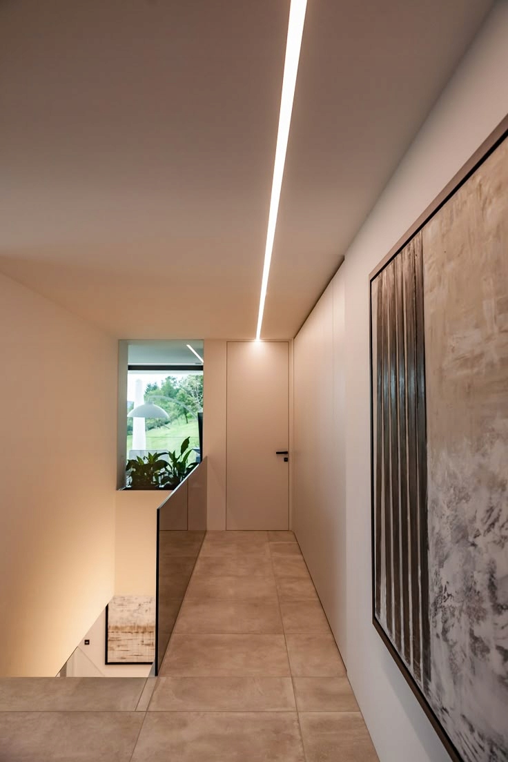 Profil LED aluminiowy do płyt GK gipsowych Natynkowy 2m regips szeroki Typ profil do LED