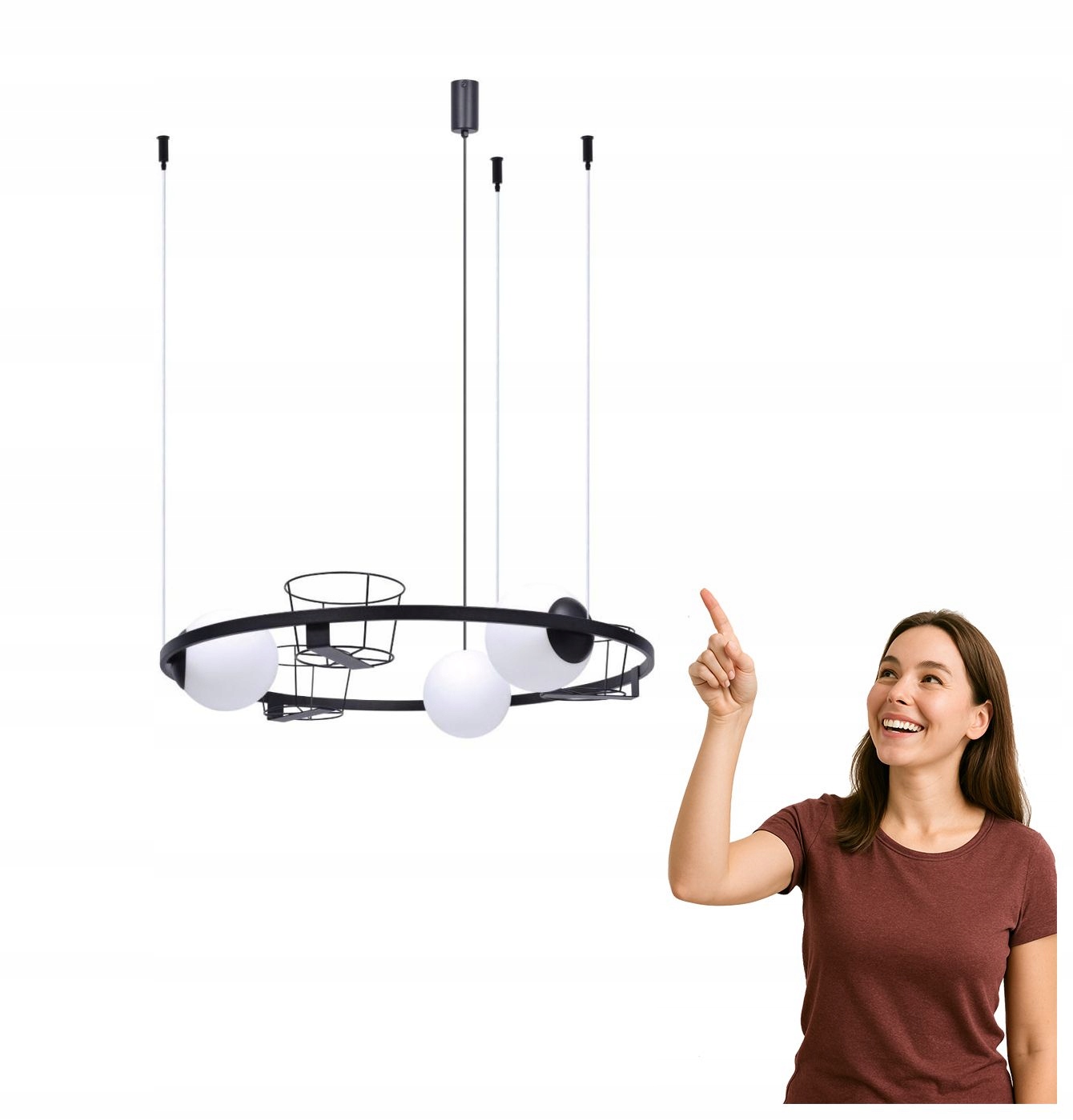 Závesná lampa Plant 3 5005 Zuma Line