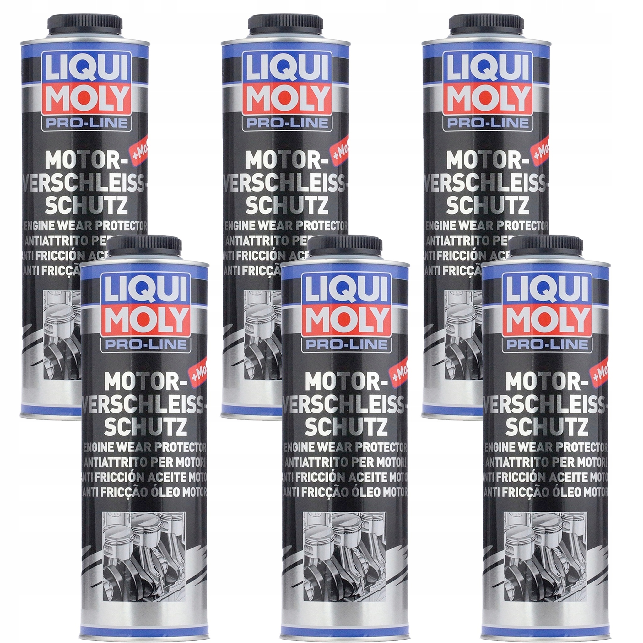 Liqui Moly 6 X Pro Line Přísada Do Motorového Oleje 1 L 5197