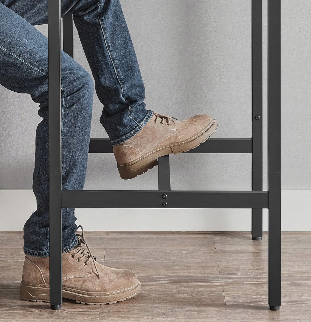 Stół barowy kuchenny STOLIK KWADRATOWY do kuchni salonu KAWOWY vintage LOFT Wysokość mebla 90 cm