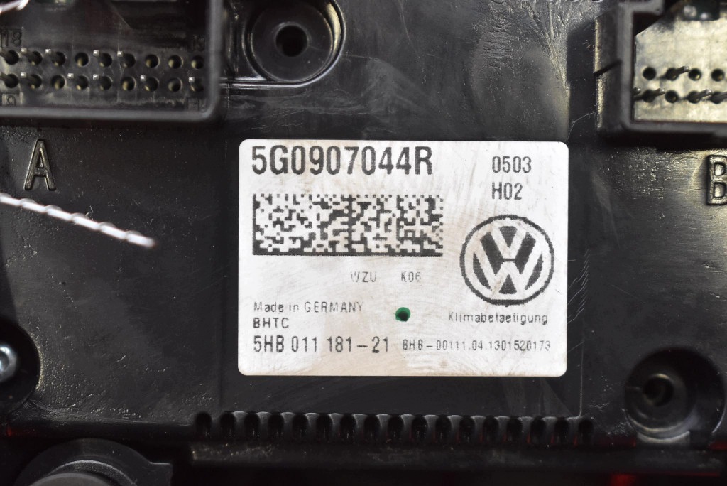 control panel air conditioning devices KLIMY 5G0907044R VW GOLF 7 VII 12-17