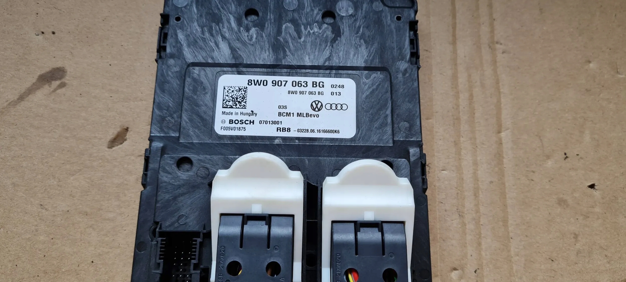 Q7 4M II module control unit KOMFORTU 8W0907063BG A4 B9 8W A5