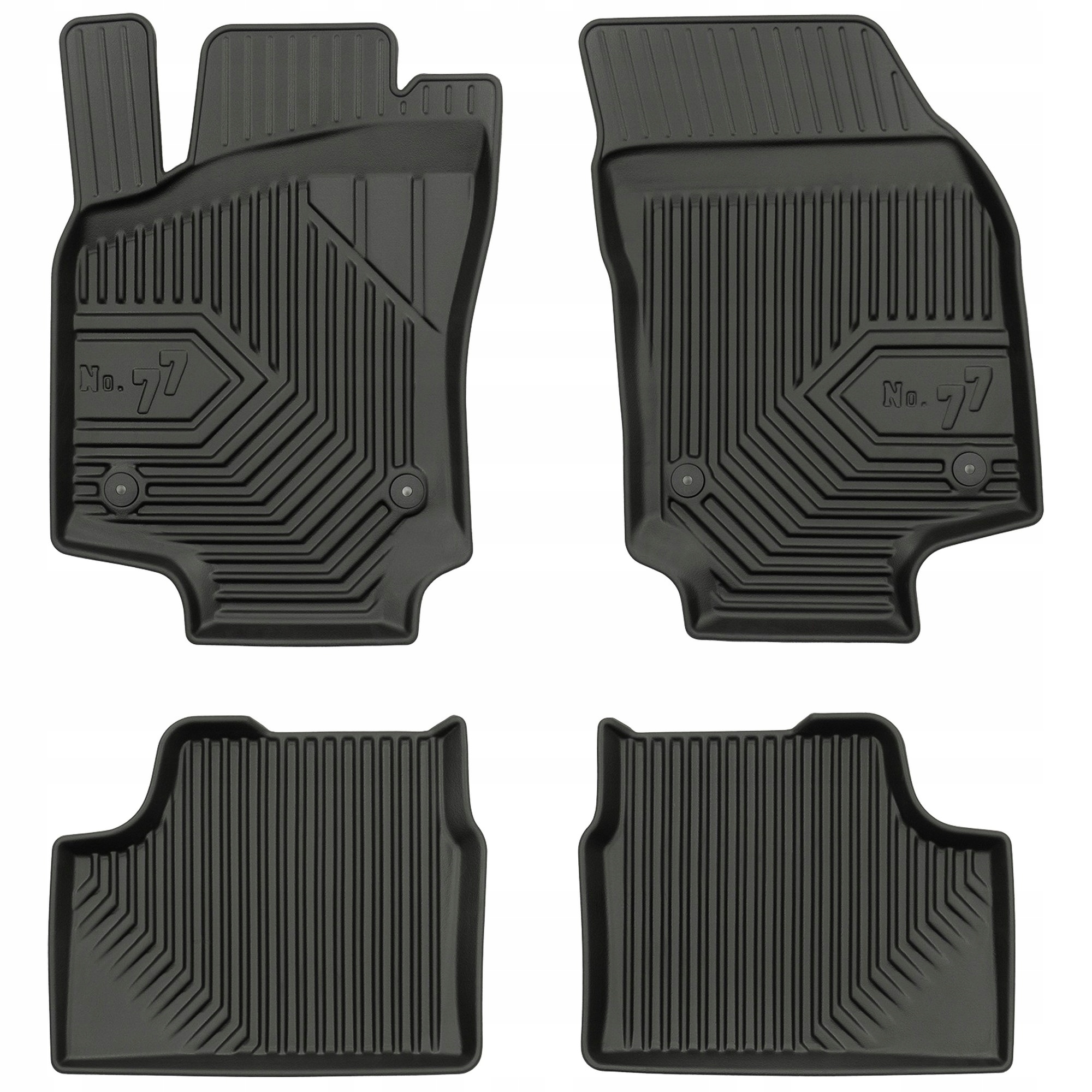 Dywaniki gumowe No.77 do Opel Astra H 2004-2014