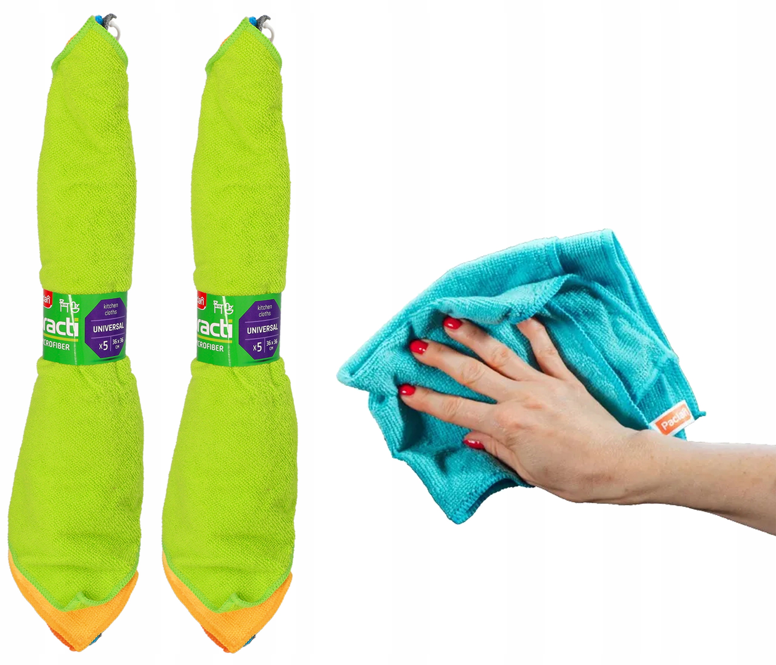 

Ściereczki z mikrofibry samochodowe 10 szt Paclan