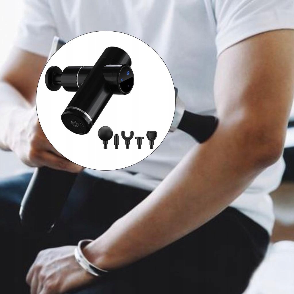 Mini ręczny masaż 5 głowic Marka bez marki