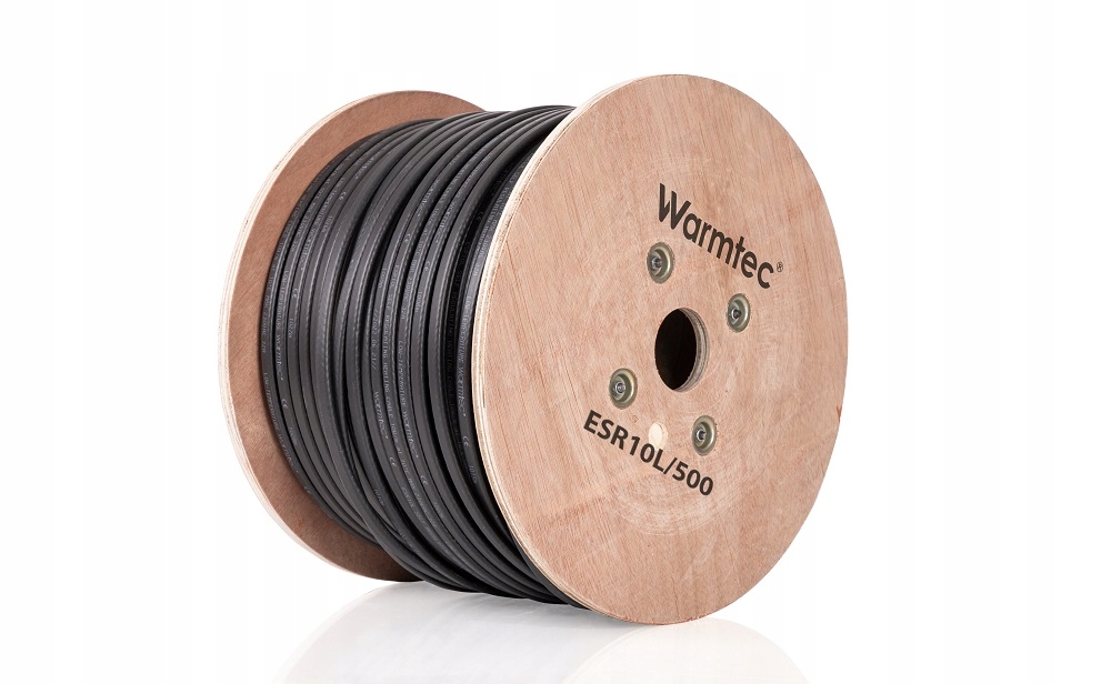 Kabel grzewczy przewód samoregulujący do rynny rur (10W/m) ESR10L/500m