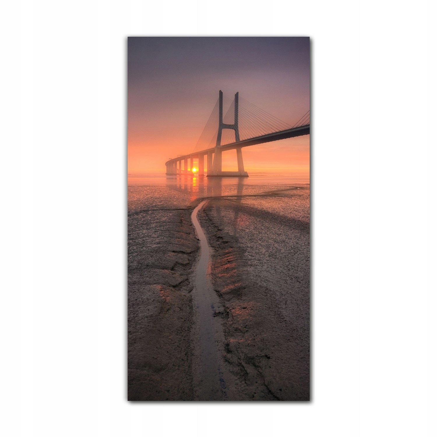 

Foto-obraz szklany do salonu 70x140 Europa Lizbona