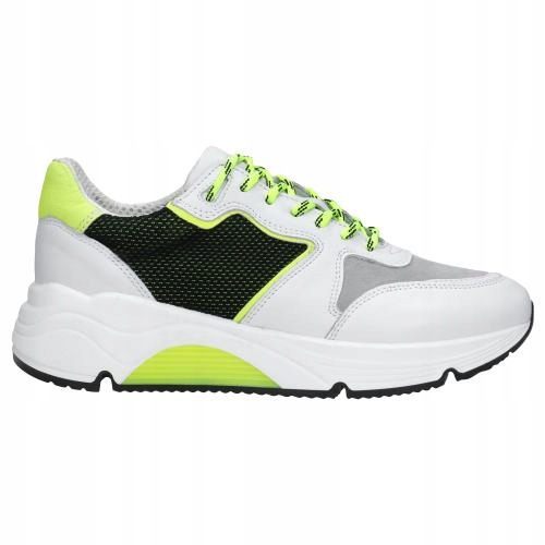 

Buty Wojas Półbuty sneakersy biało-zielone 41