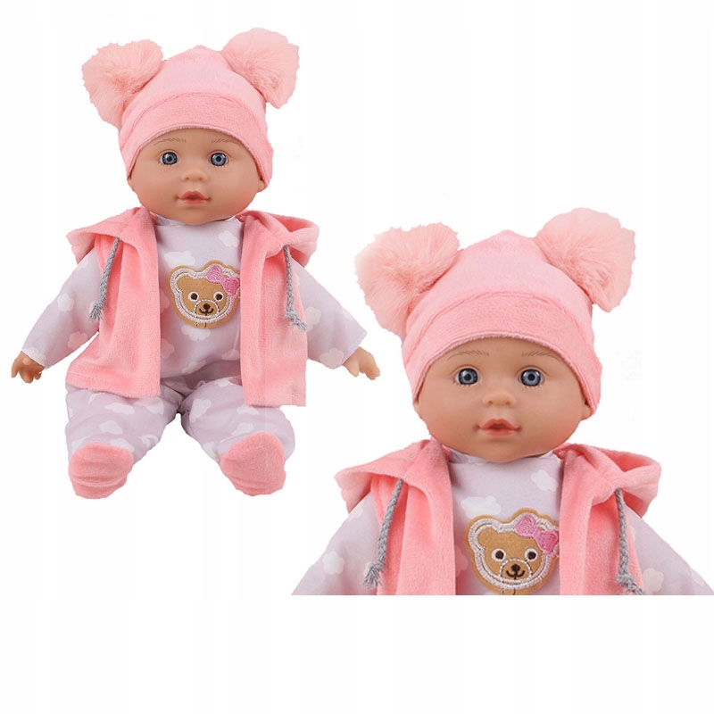 

Lalka Bobas Julka mówi po polsku angielsku 2+