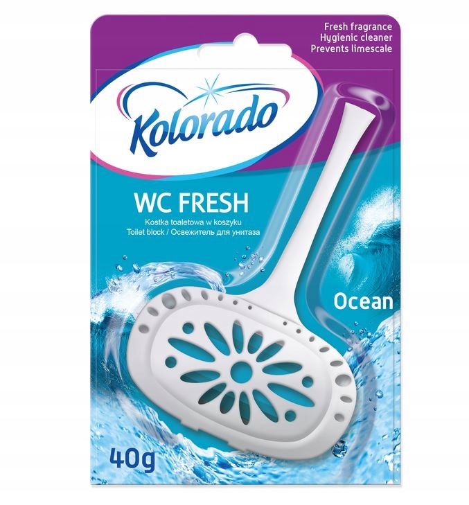 

Kostka do wc Kolorado Fresh Ocean 40g