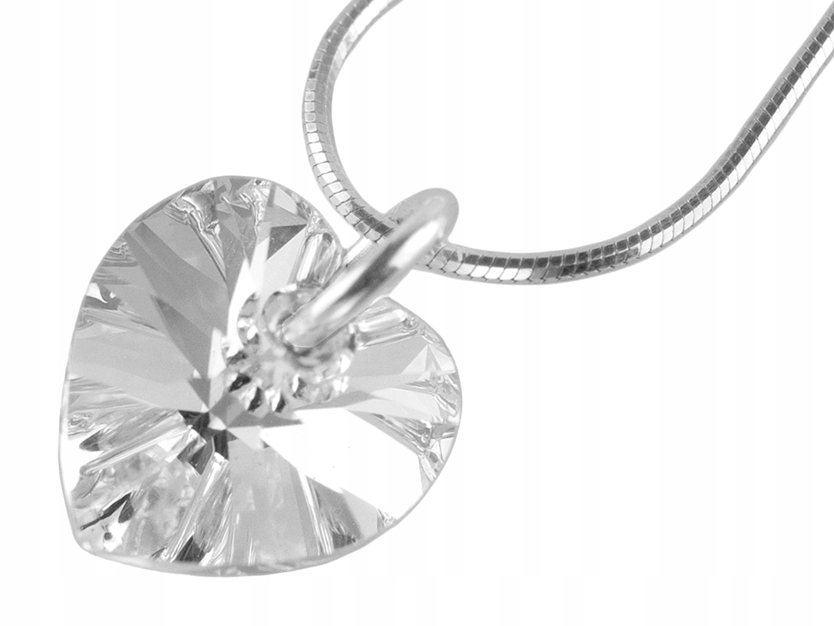 

Versil wisior serce Swarovski 10 mm Srebro 925