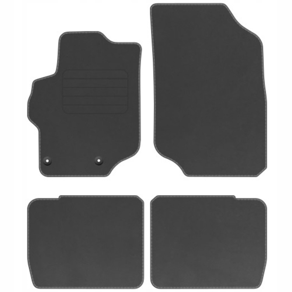 Peugeot 301 2012 – velurové koberce Comfort Grafit