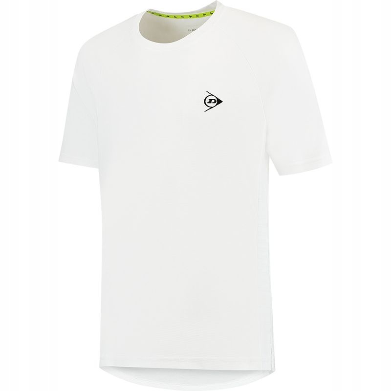 Koszulka Dunlop Club Crew Tee Boy White 152