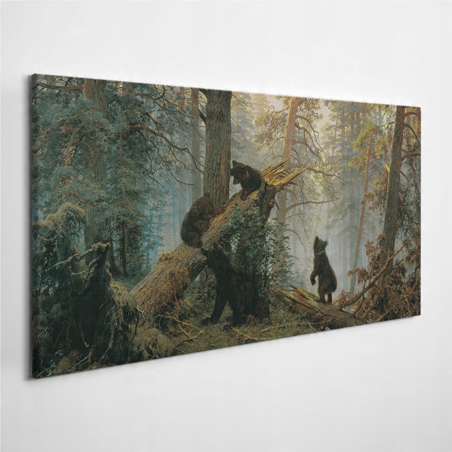

Fotoobraz na ścianę Niedźwiedzie w Lesie 120x60 cm