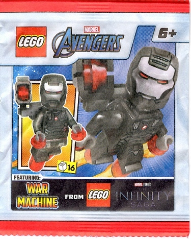 Lego AVENGERS 1/2024 + WAR MACHINE + WYRZUTNIA +BROŃ ISSN 9772719465203