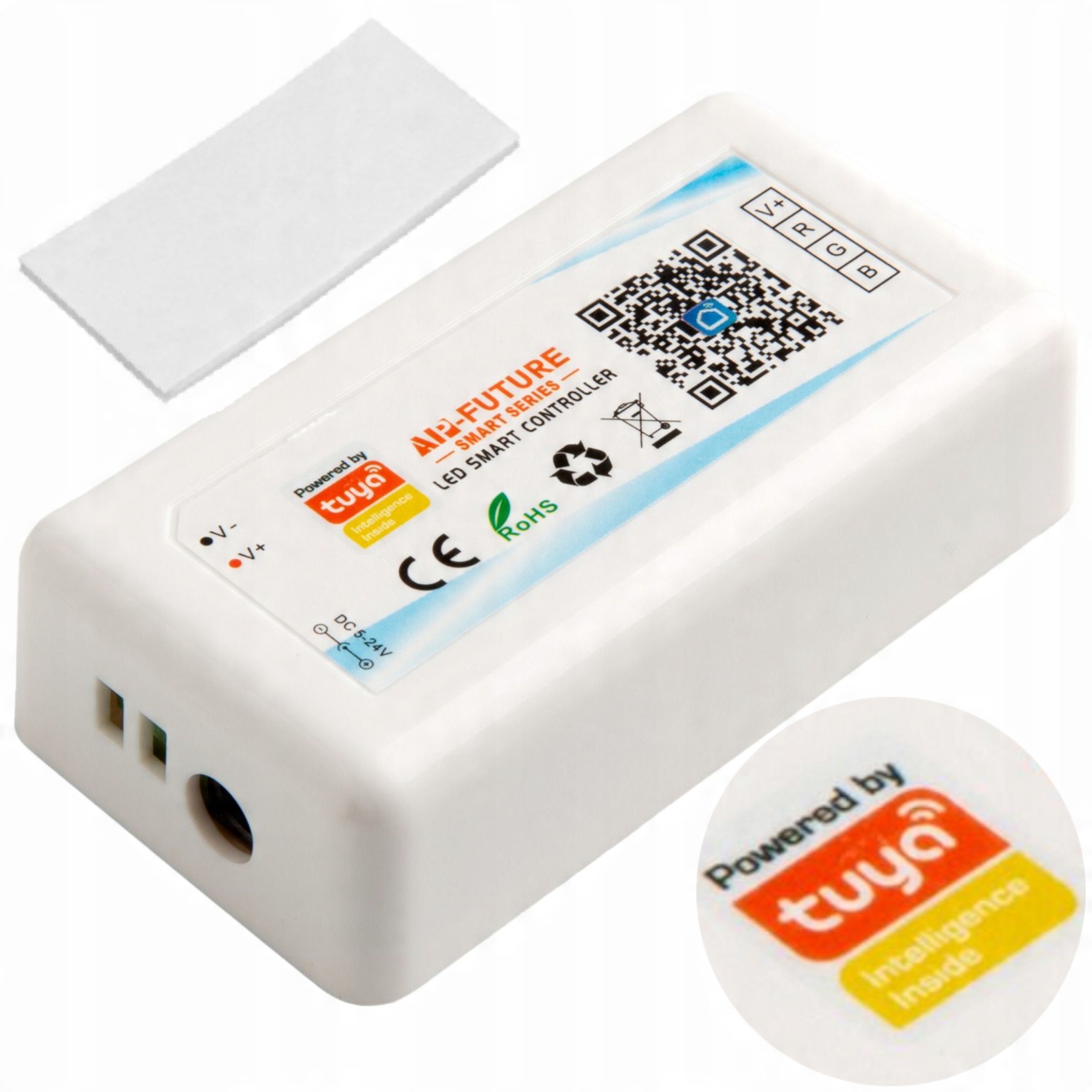 

Sterownik Kontroler Led Rgb WiFi Tuya 15A 180W