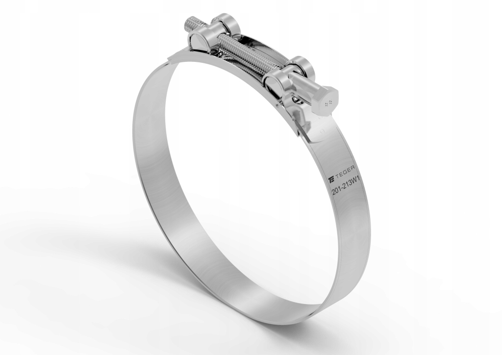 Opaska Zaciskowa Gbs W1 Ocynkowana 201-213 Teger