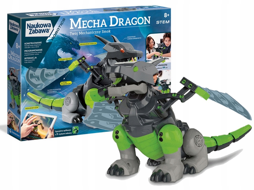 

Clementoni Laboratorium Mechaniki Mecha Smok