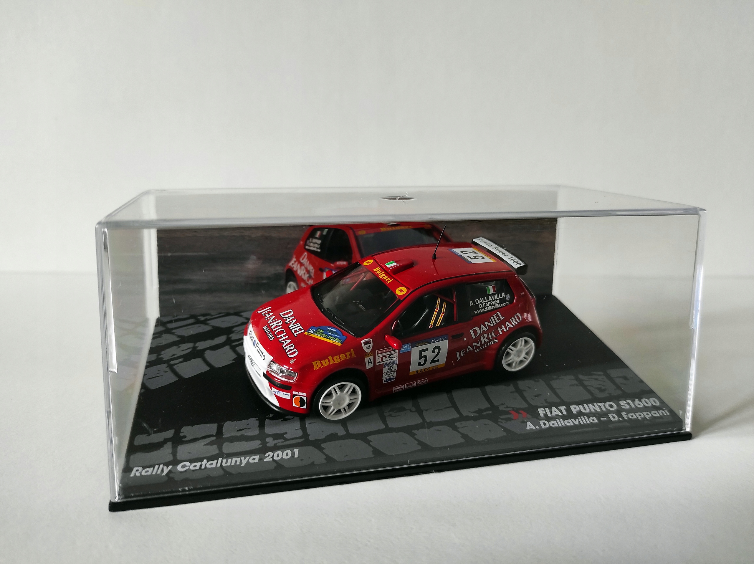 Fiat Punto S1600 Rally Catalunya 2001 A. Dallavilla D. Fappani 1:43