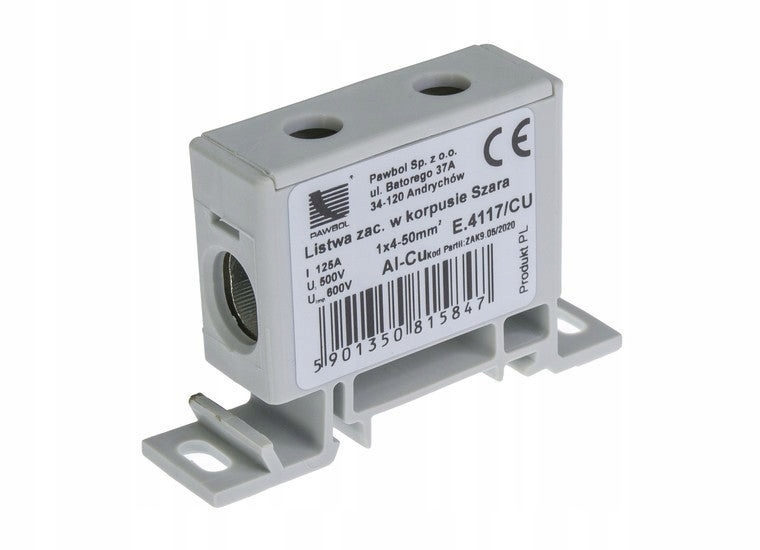 

Zacisk izolowany 50mm szary ZP50 Cu-s fazowy