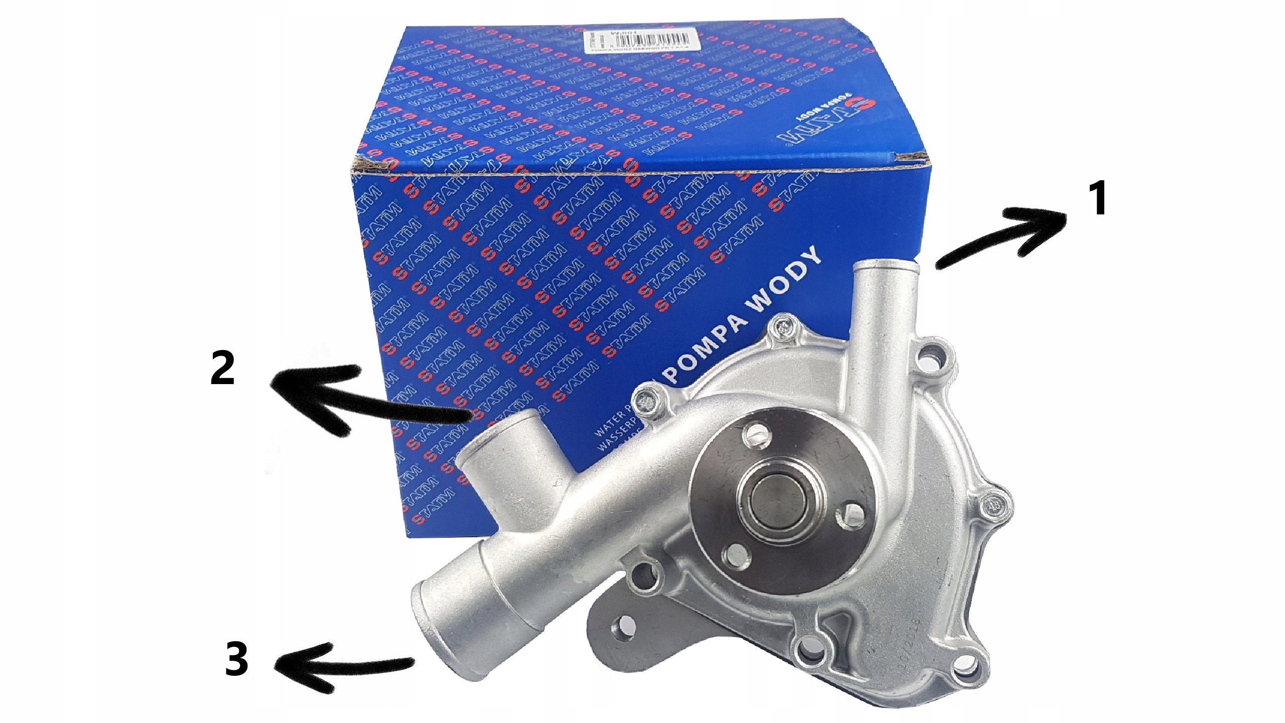 POMPA WODY FSO POLONEZ CARO ATU KOMBI TRUCK Stan opakowania oryginalne