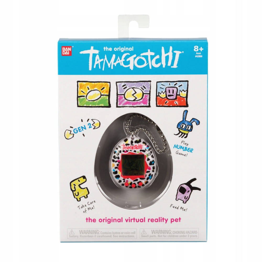 

Oryginalne Tamagotchi Bandai Colorful Leopard Nowe