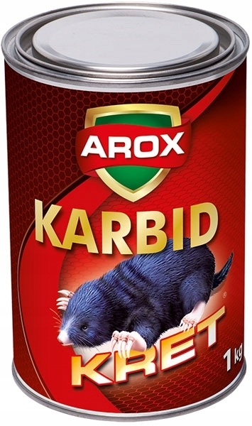 

Karbid odstraszacz Granulowany na krety 1kg Arox