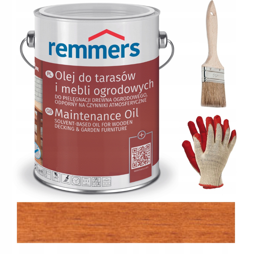Remmers Olej Do Drewna Do Tarasów i mebli ogrodowych Teak 2653 2,5 litra