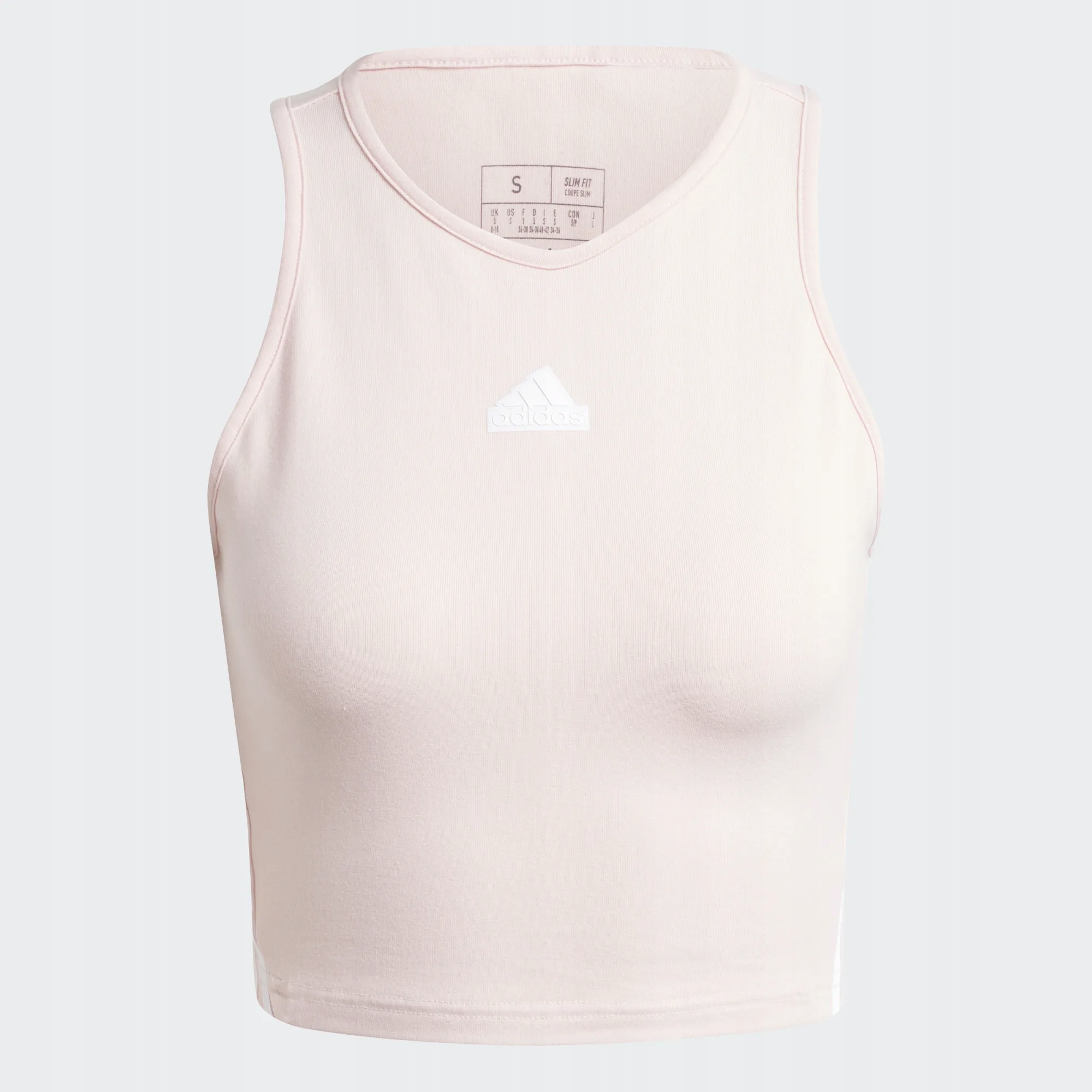 Adidas Tričko Sportovní dámský top Růžový Bavlněný IW5295 vel. M