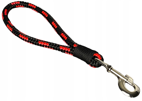 

Mocna Krótka Smycz Dla Psa 35 CM/ ø12 Linka Rączka