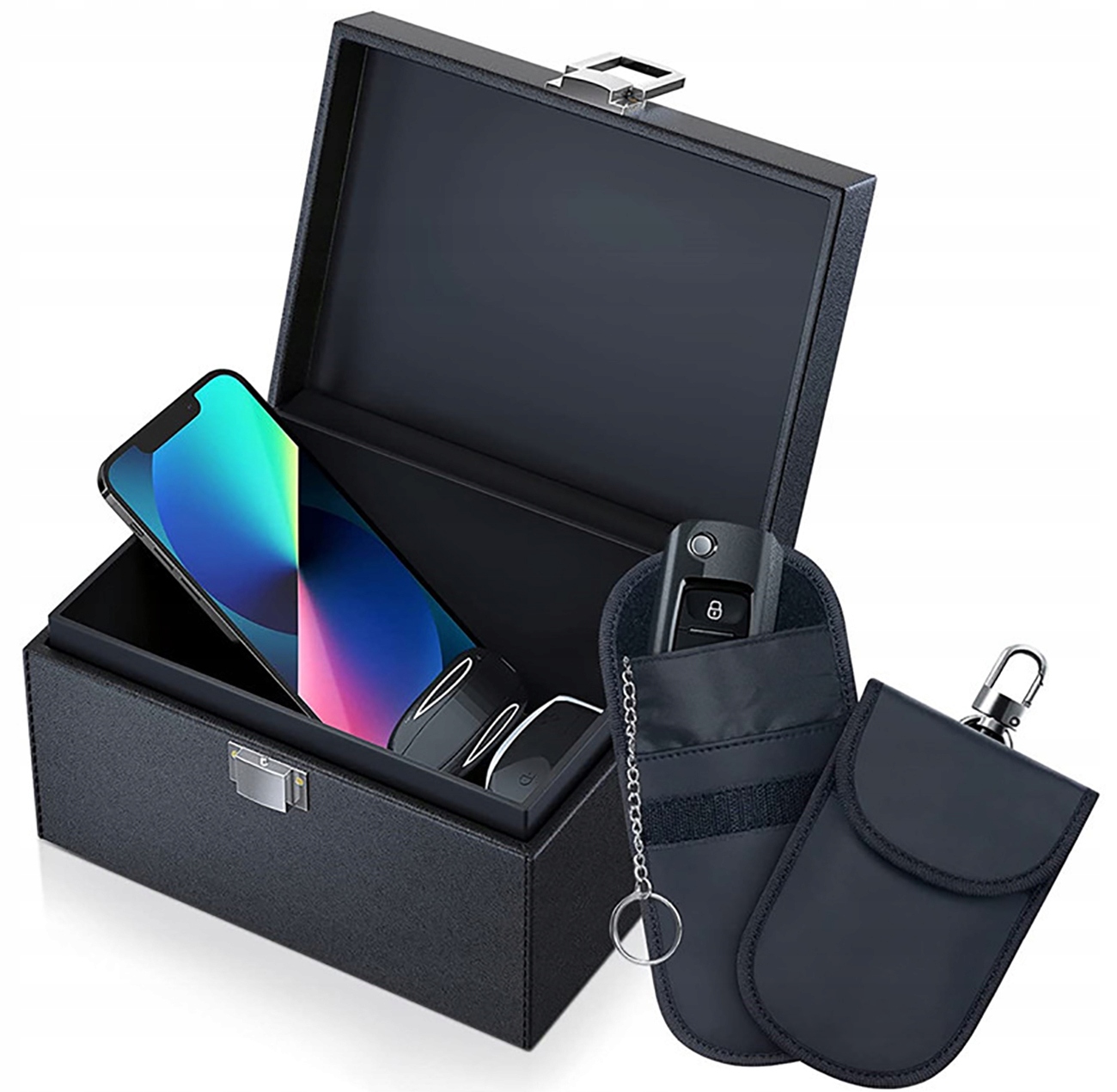 PUDEŁKO NA KLUCZYK FARADAYA ETUI KEYLESS RFID