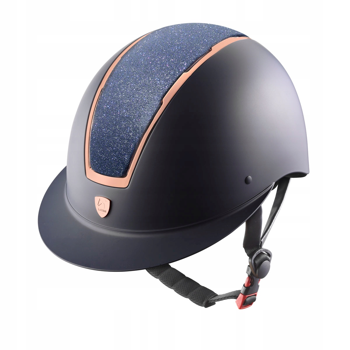 Kask jeździecki Tattini z szerkim daszkiem M 55-57