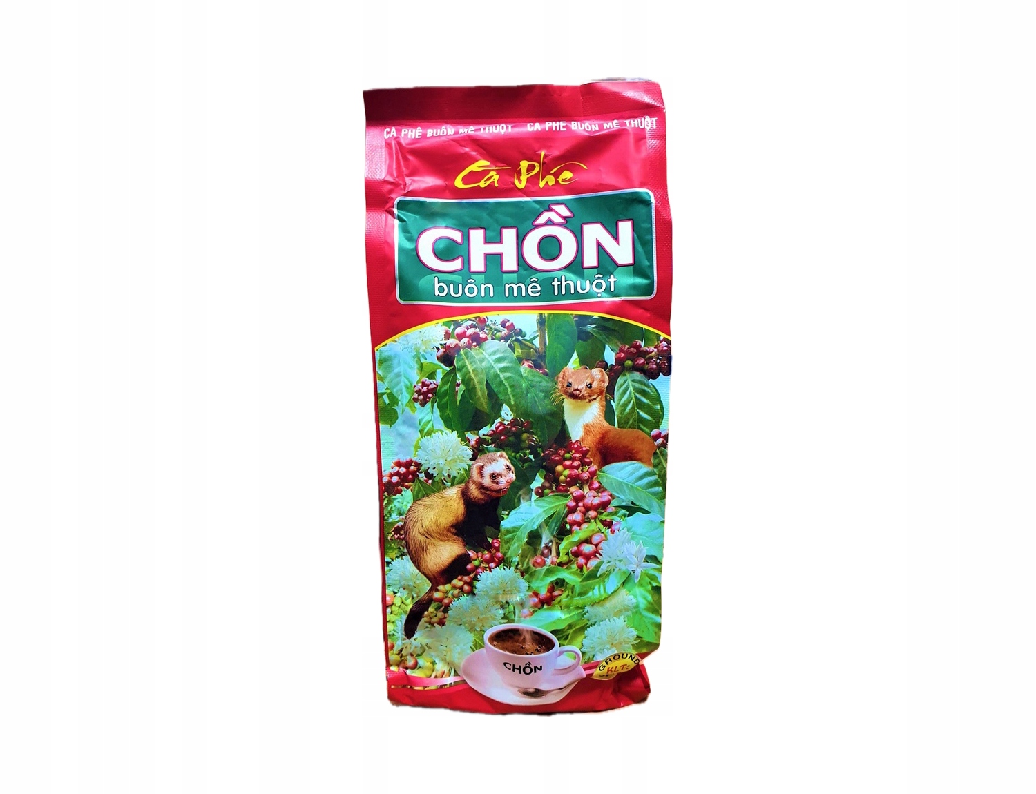 Levně Káva Vietnamská Chon Buon Me Thuot mletá, sada 10 x 500 g.