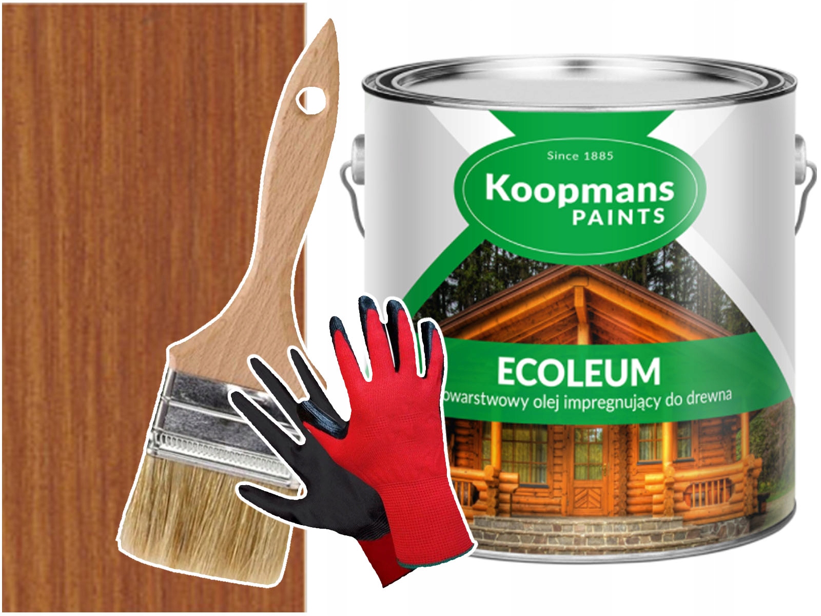 Olej na drevo Fasády Gont Ecoleum Teak 10L