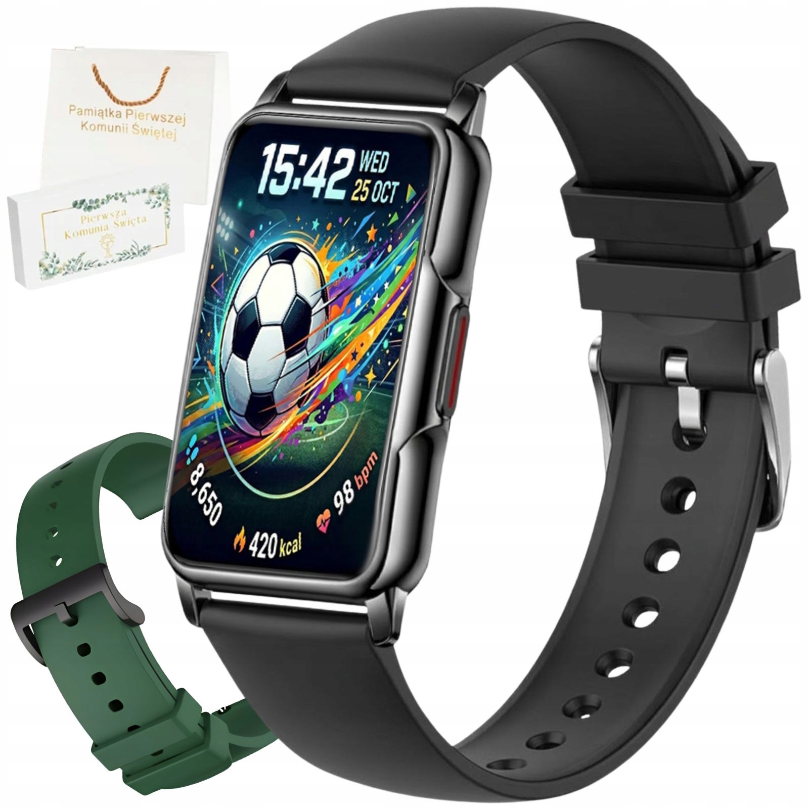 Dětské hodinky Chytré Hodinky Rubicon pro přijímání Krokoměr Sms Puls Menu Pl