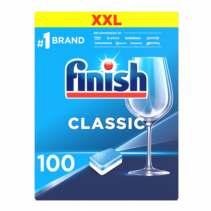 FINISH CITRÓNOVÉ TABLETY CLASSIC 100 DO UMÝVAČKY RIADU