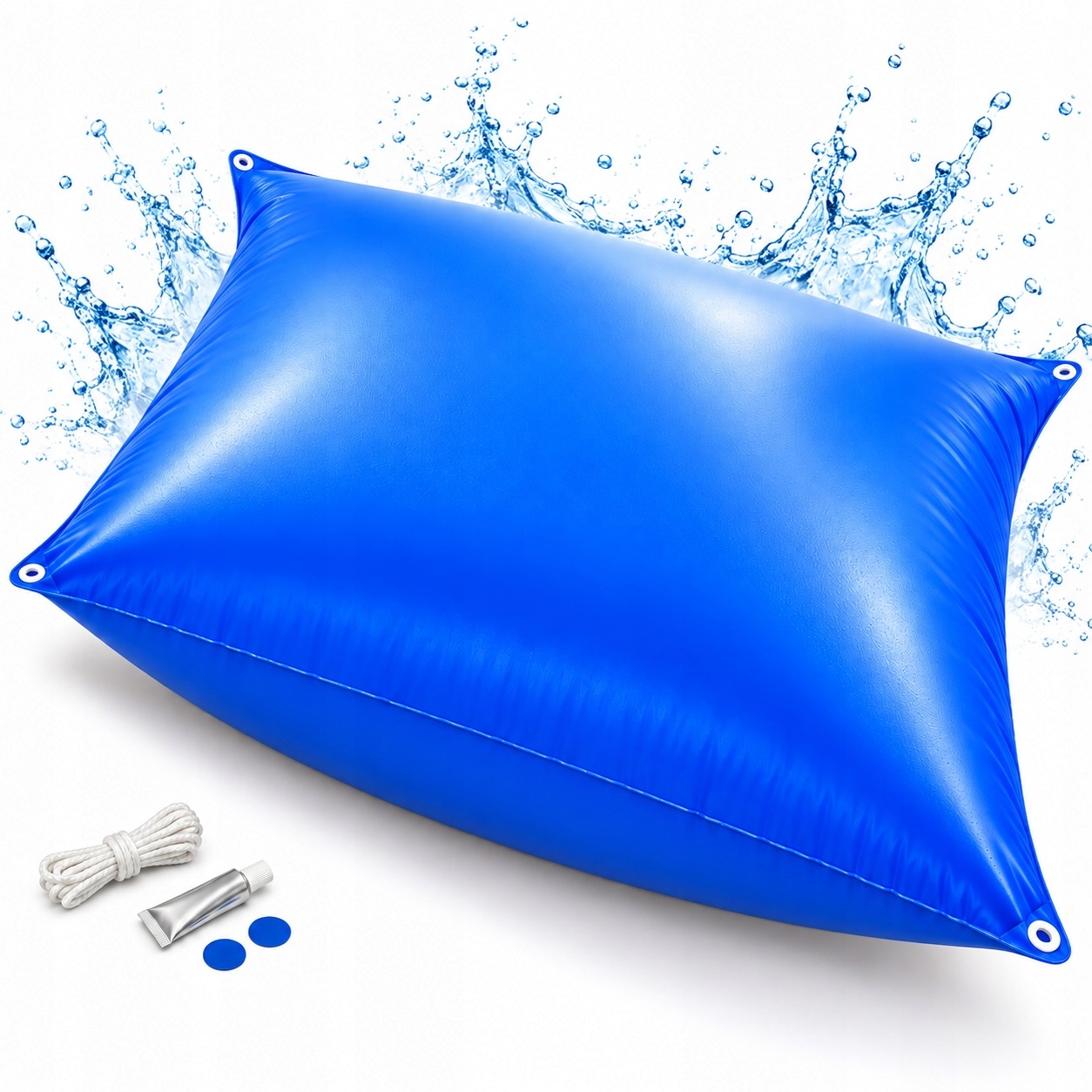 Polštář XL 240x200 cm pod bazénovou plachtu pomáhá zabránit hromadění vody