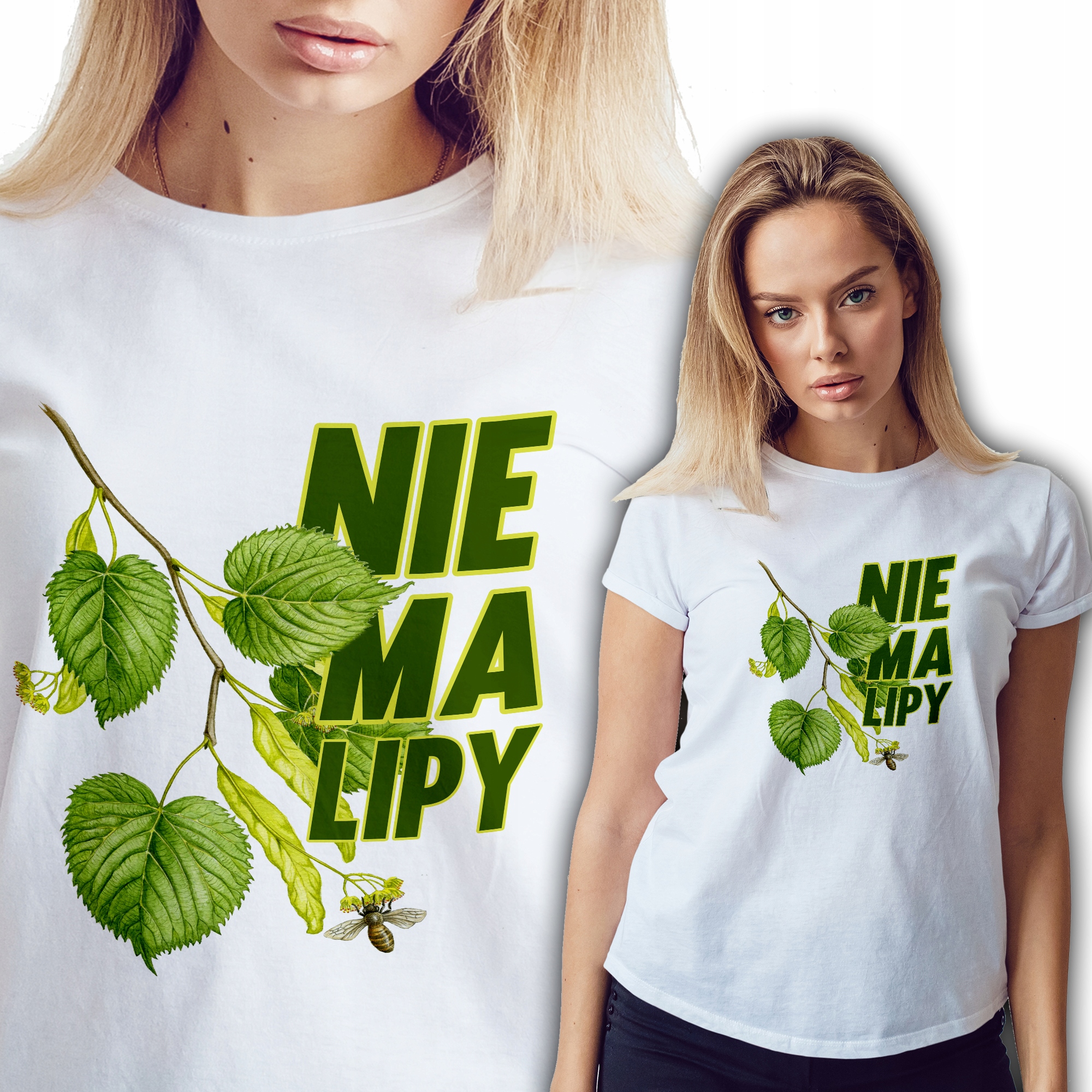 

Koszulka Damska Dla Działkowca Nie Ma Lipy Wz S