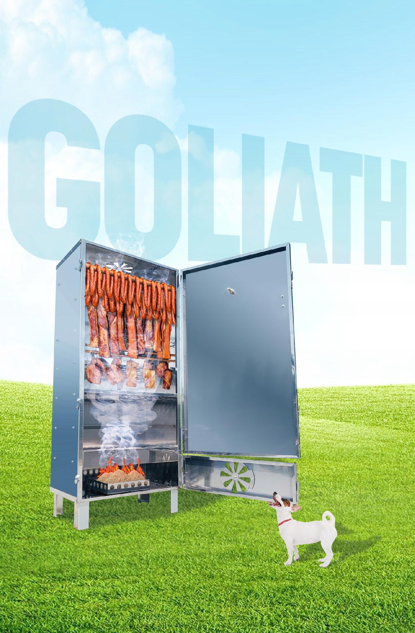 Wędzarnia GOLIATH 1mm nierdzewna ogrodowa wędzarka Kod producenta FW