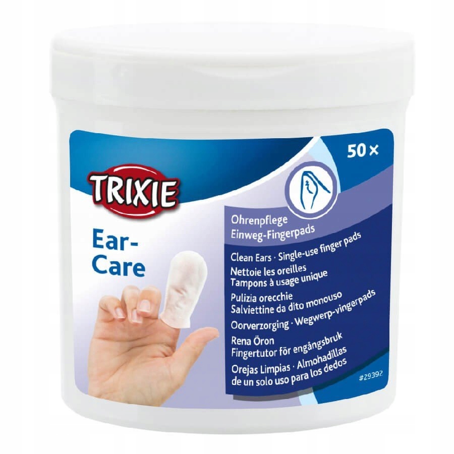 

Trixie Ear-Care czyszczenie uszu chusteczki 50szt
