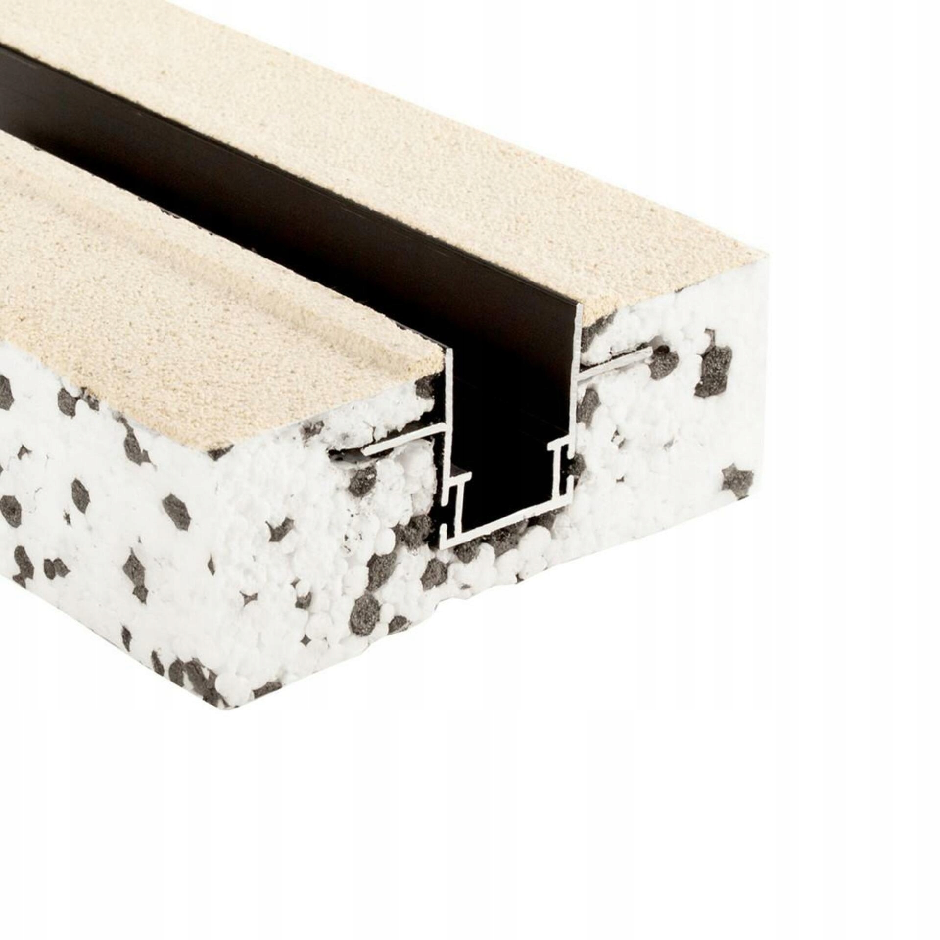 Light Impressions Deko-Light Combo montážny profil s izoláciou 2 m, čierna 988