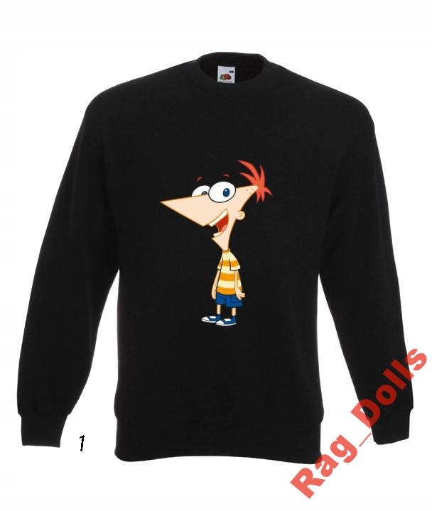 

Oversize Bluza Phineas and Ferb Fineasz i Ferb
